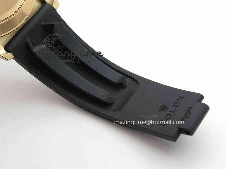 MiroTime 0316 RelaxedFit Daytona 116515 Noob 1:1 Best Edition Rose Gold Dial On Black Rubber Strap A7750(Free Extra Strap) 3740